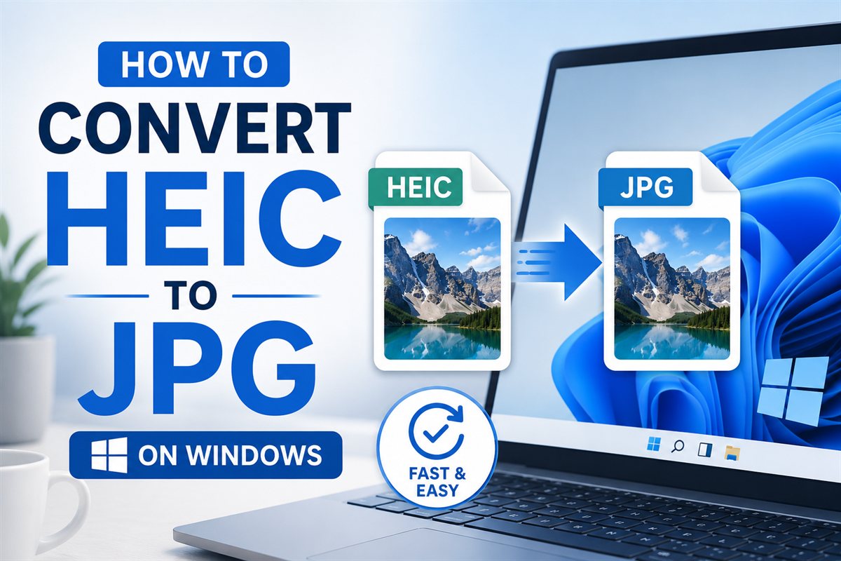 How to convert HEIC to JPG on Windows